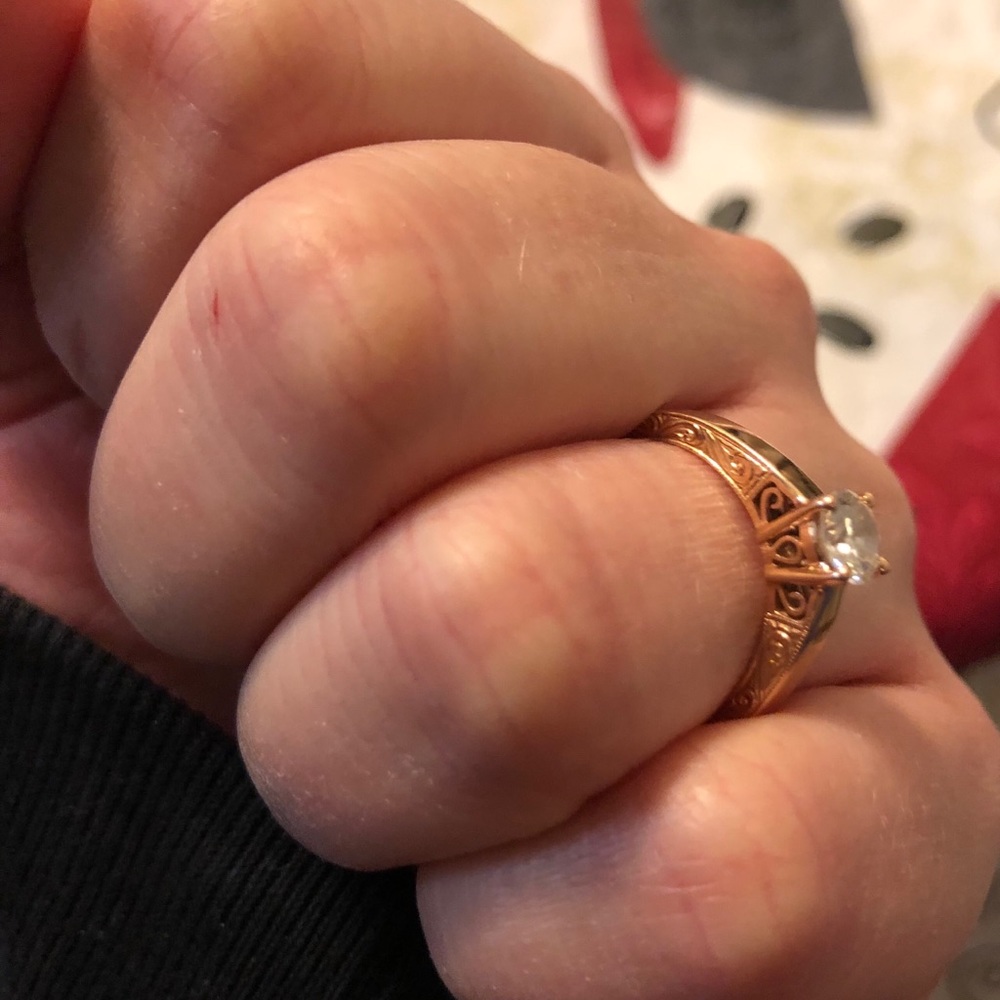 Custom Rose Gold Ring - Picture 3 of 4